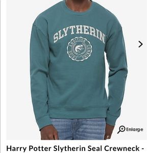 Harry Potter Slytherin crew neck -MENS SIZE